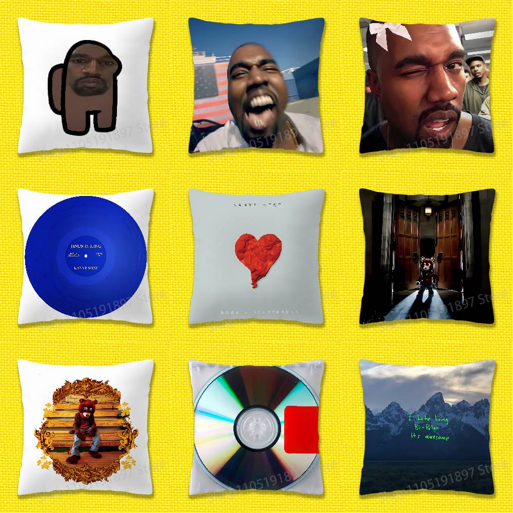 Home Office Ye - Poszewka na poduszkę K-Kanye West Yeezus