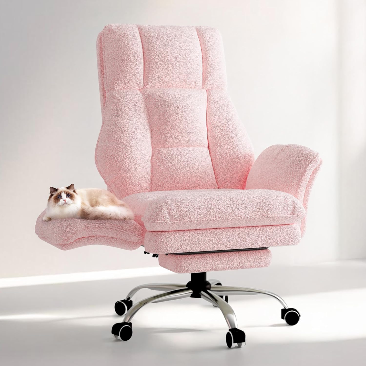 Ergonomic Office Chair - Duże i wysokie krzesło biurowe, podnoszone