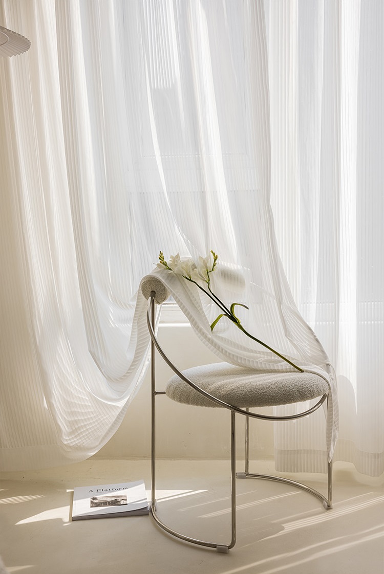 Home Office Ye - Żaluzje pionowe białe, zasłony fantasy, salon,