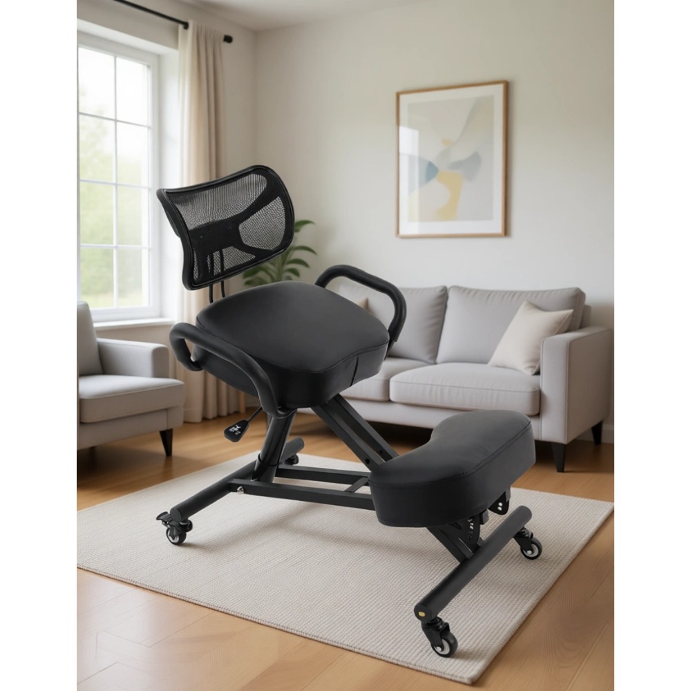 Ergonomic Office Chair - Ergonomiczne krzesło klęcznik z oparciem, stołek