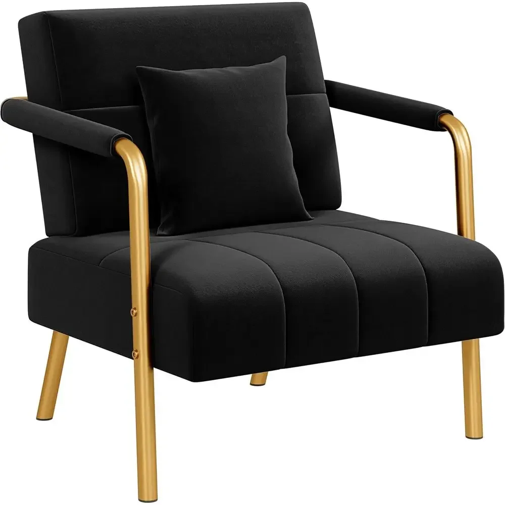Home Office With Sofa - Elegancka, szeroka sofa z aksamitu o
