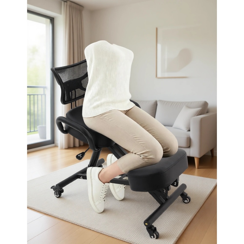 Ergonomic Office Chair - Ergonomiczne krzesło klęcznikowe z oparciem i