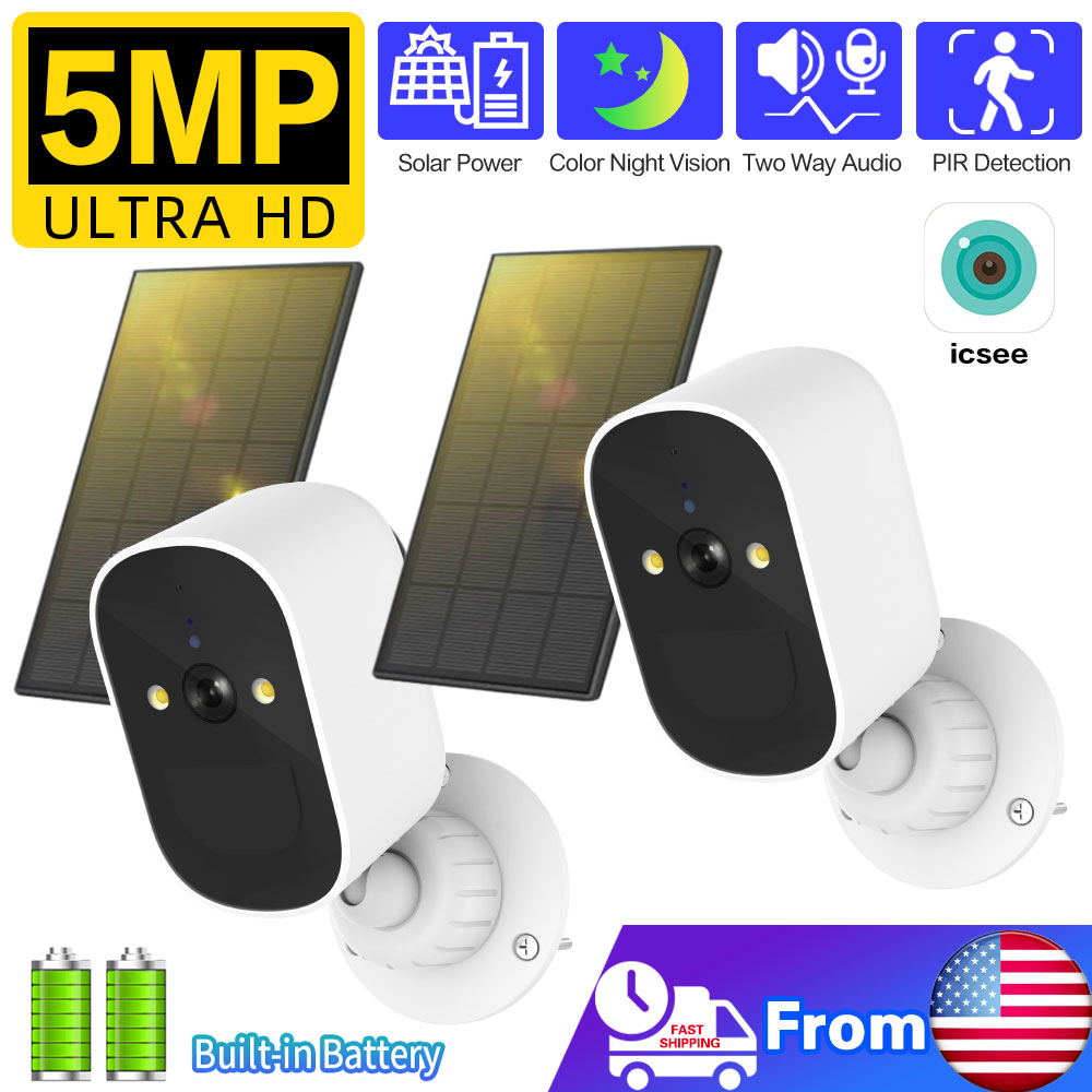 Home Office Email - Kamera bezpieczeństwa ICSEE 5MP Solar Wifi