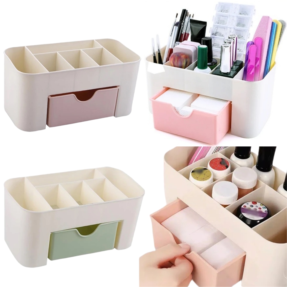 Home Office Desk With Drawers - Organizer na paznokcie Szuflada na biurko