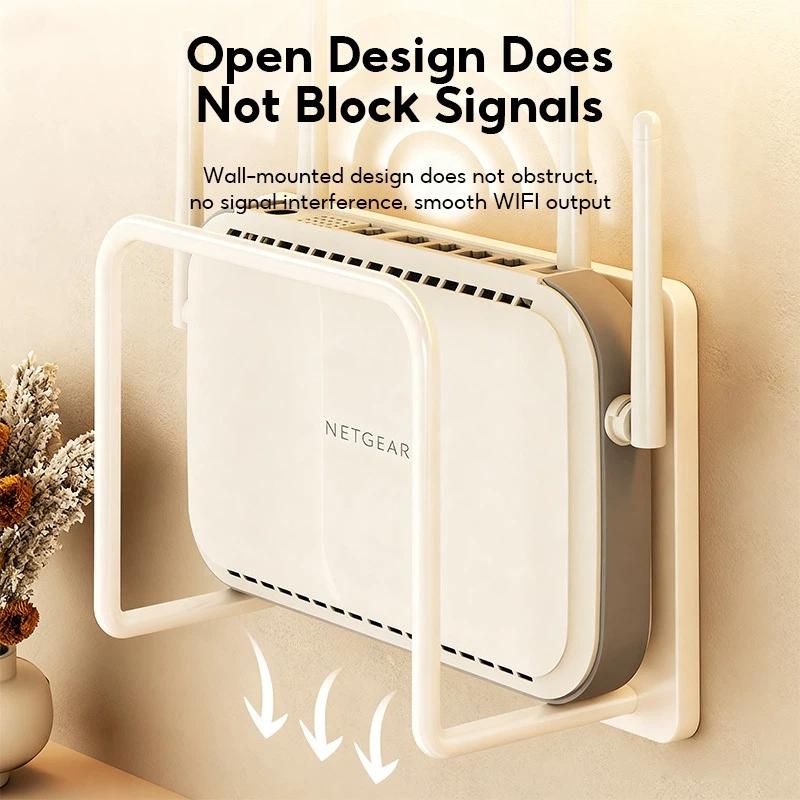 Home Office Box - Samoprzylepny uchwyt na router bez wiercenia,