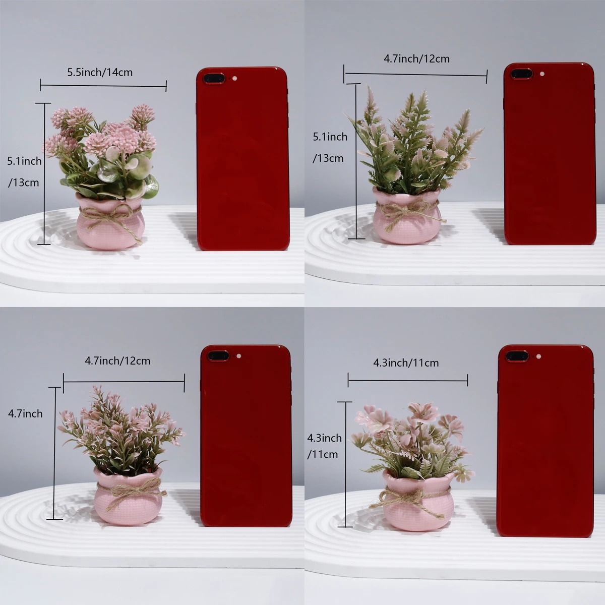Mini sztuczne różowe rośliny d – Plant Desk Mini recenzja i cena