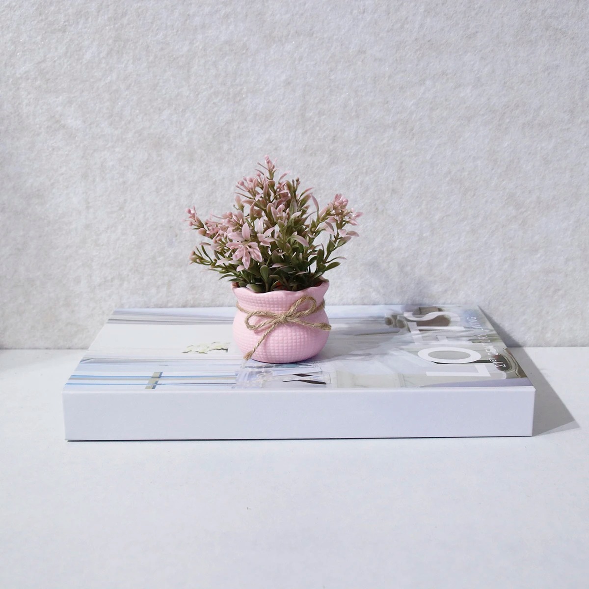Mini sztuczne różowe rośliny d – Plant Desk Mini recenzja i cena