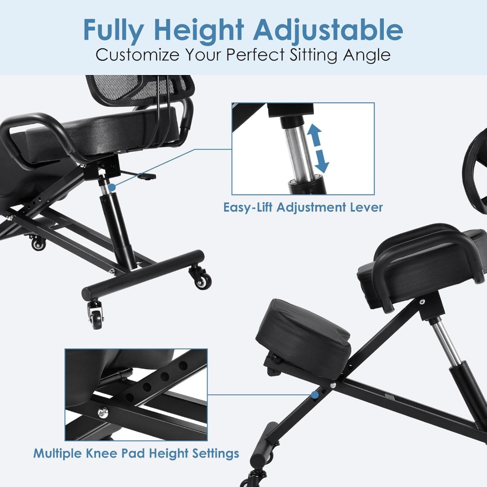 Regulowany ergonomiczny fotel  – Ergonomic Office Chair recenzja i cena