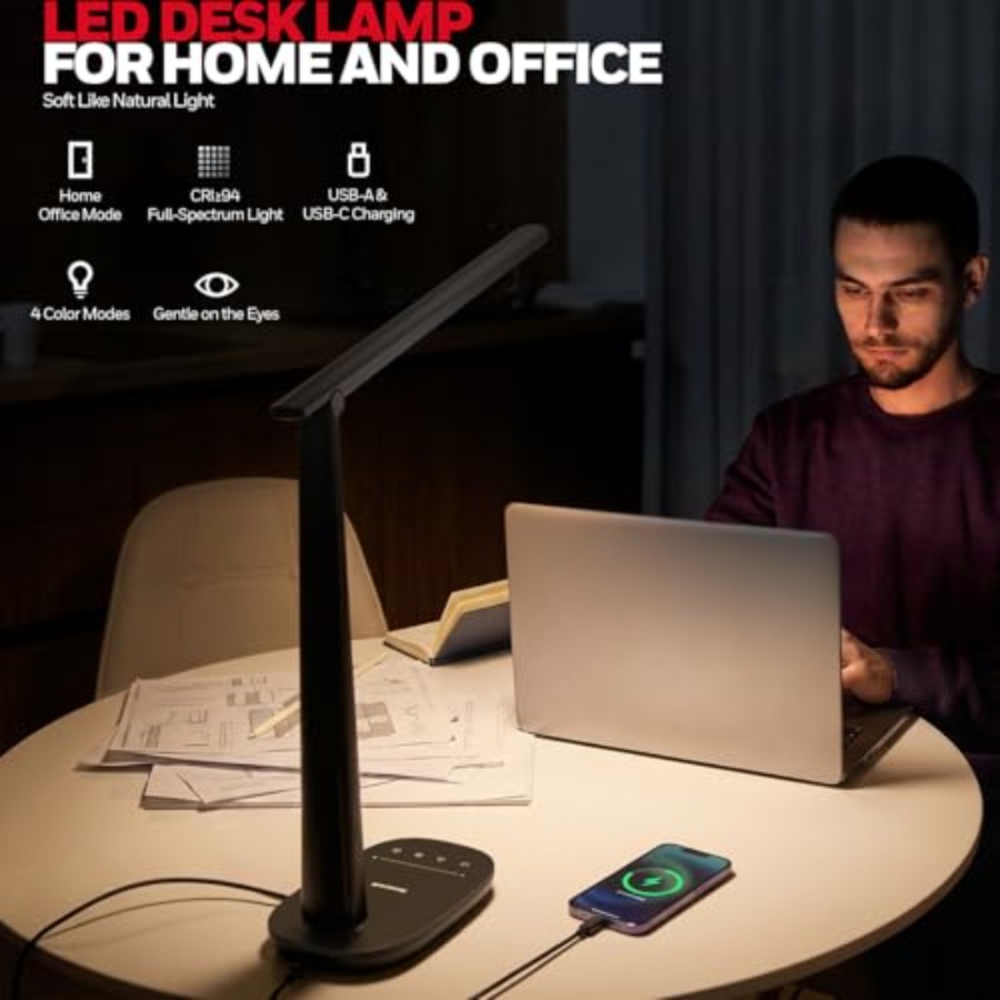 Lampa biurkowa LED do domowego – Desk Lamp Led recenzja i cena
