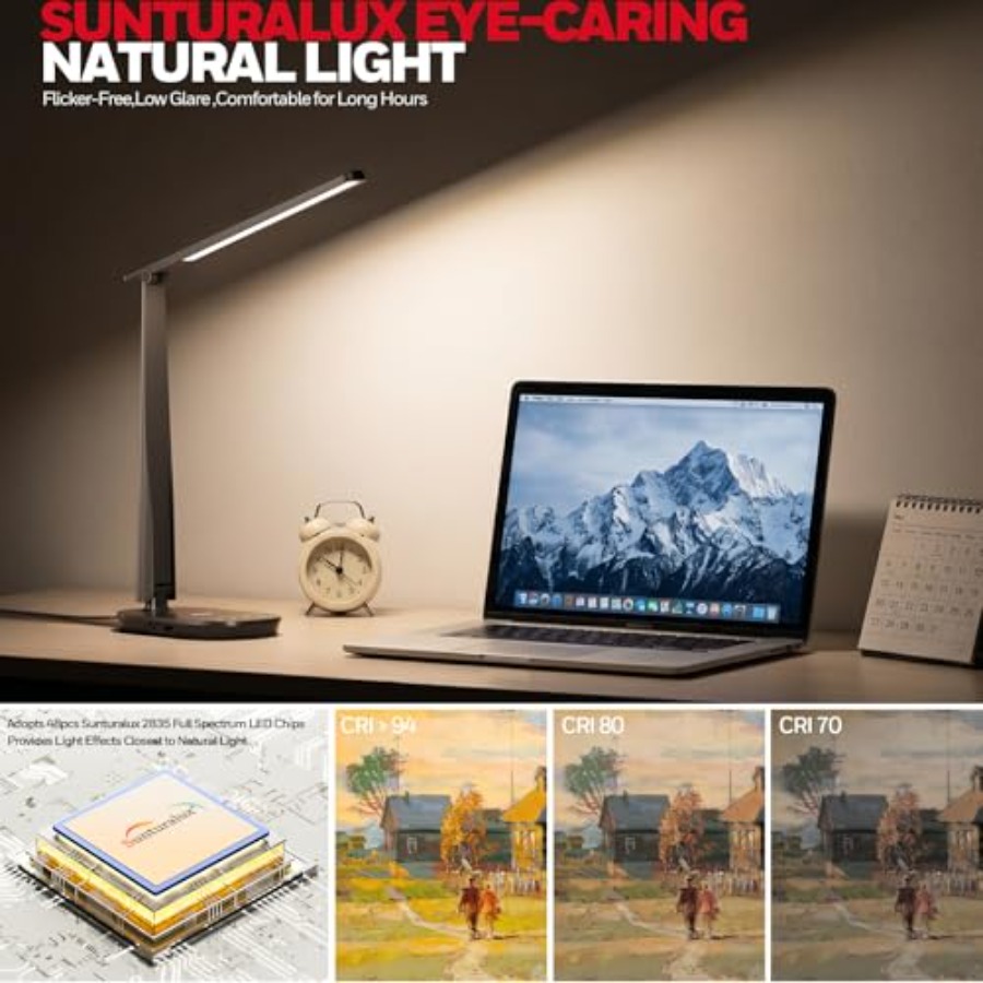 Lampa biurkowa LED do domowego – Desk Lamp Led recenzja i cena
