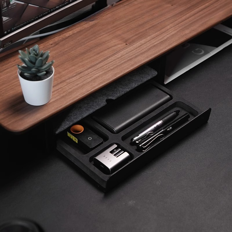 Podstawka pod monitor z szufla – Home Office Desk With Drawers recenzja i cena