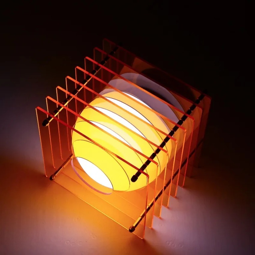 DIY Akrylowa Lampa Księżycowa  – Desk Lamp Led recenzja i cena
