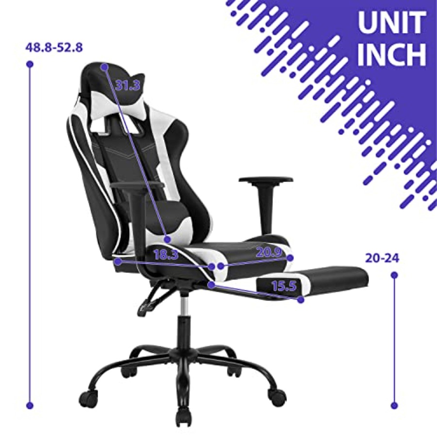 Krzesło gamingowe do domowego  – Ergonomic Office Chair recenzja i cena