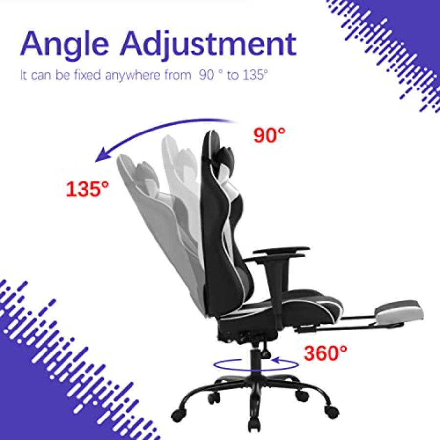 Krzesło gamingowe do domowego  – Ergonomic Office Chair recenzja i cena