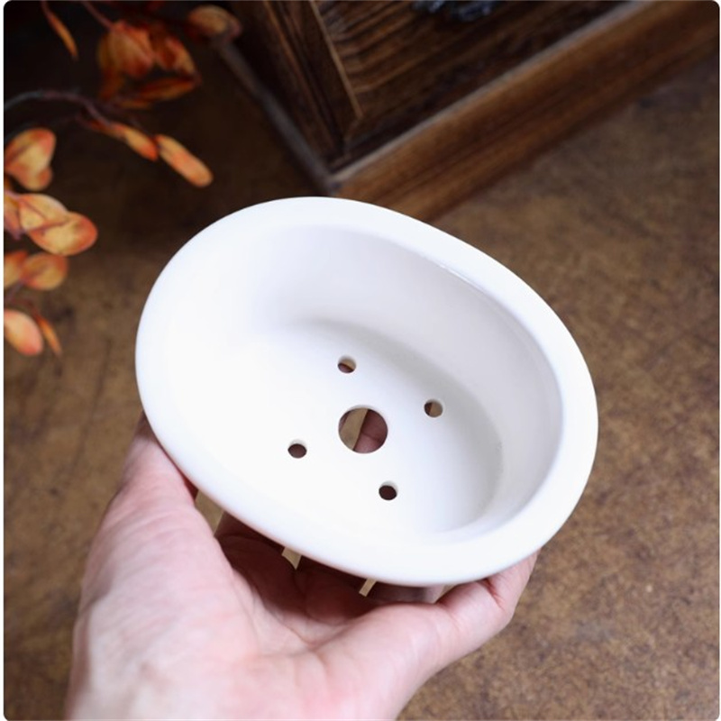 Porcelanowa biała owalna donic – Plant Desk Mini recenzja i cena