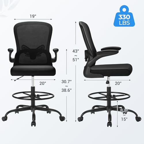 Ergonomiczne krzesło kreślarsk – Ergonomic Office Chair recenzja i cena