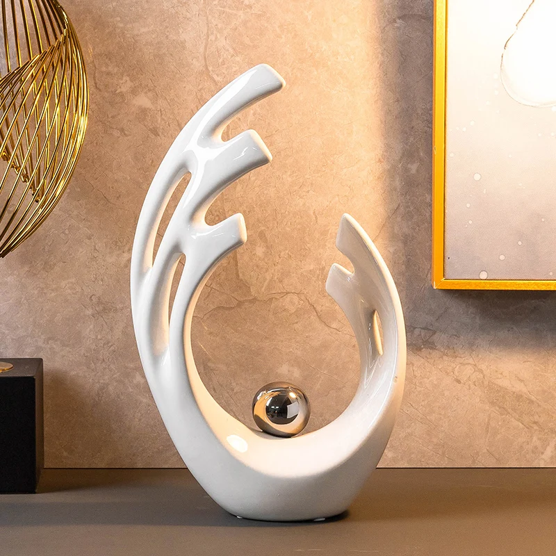 Proste białe ceramiczne ozdobn – Home Office Architecture recenzja i cena
