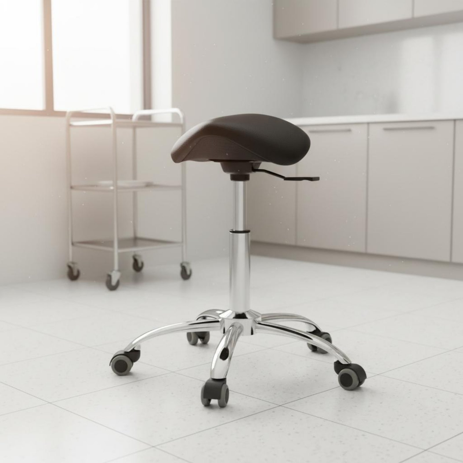 Obrotowy stołek siodłowy, wytr – Ergonomic Office Chair recenzja i cena