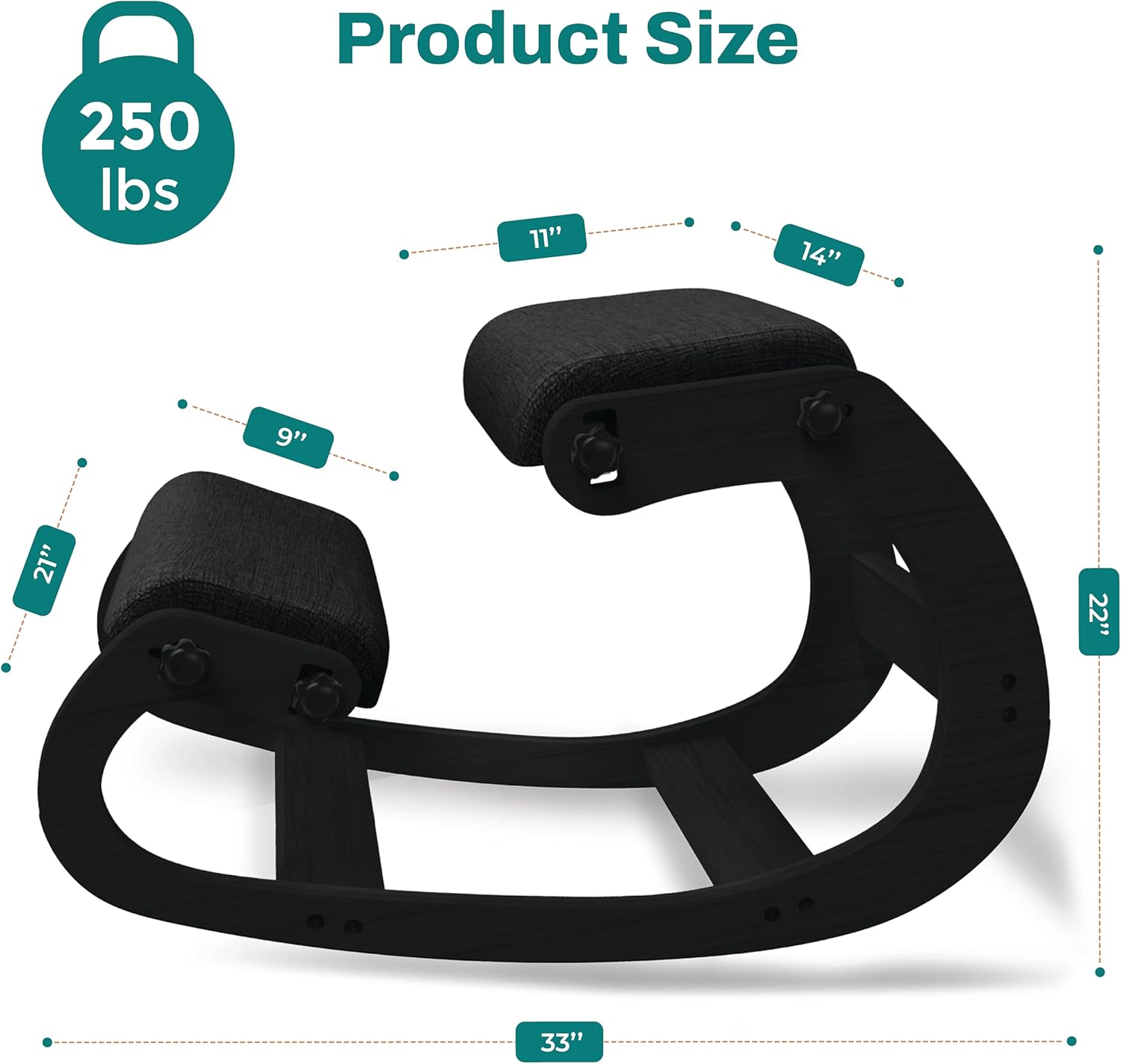 Ergonomiczne drewniane krzesło – Ergonomic Office Chair recenzja i cena