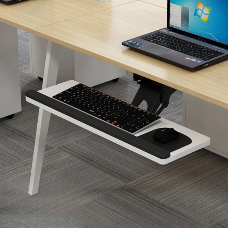 Półka na klawiaturę pod biurko – Home Office Desk With Drawers recenzja i cena