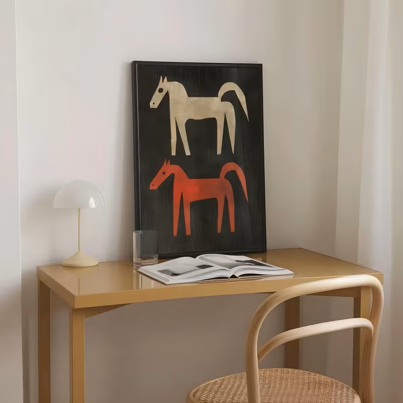 Plakat na płótnie ze zwierzęta – Home Office Interior Design recenzja i cena