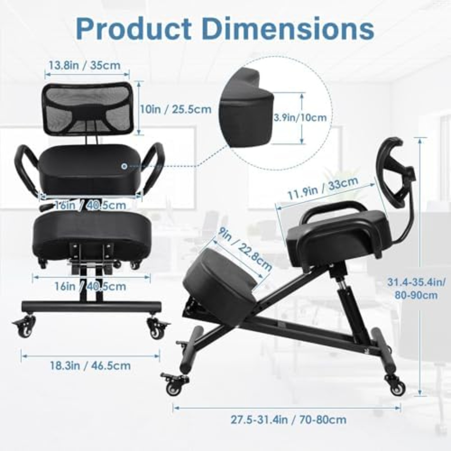 Ergonomiczny stołek do klęczen – Ergonomic Office Chair recenzja i cena