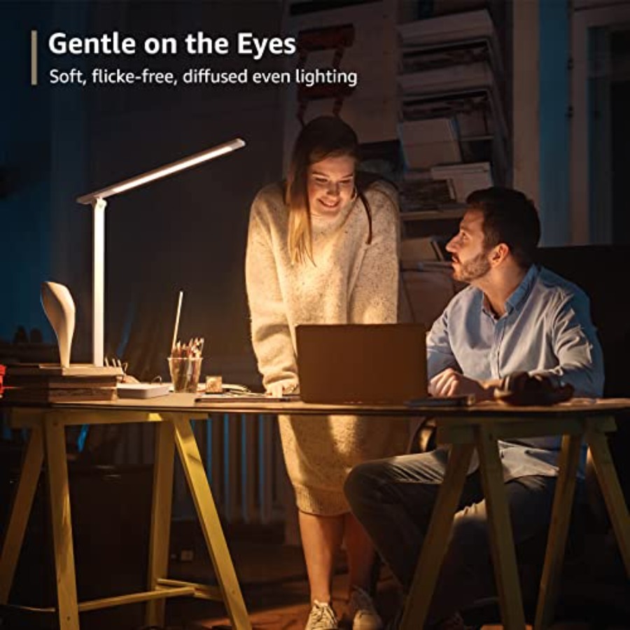 Lampa biurkowa LED, metalowa l – Desk Lamp Led recenzja i cena