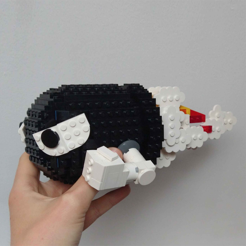 269 elementów MOC Figurka Bull – Home Office Architecture recenzja i cena