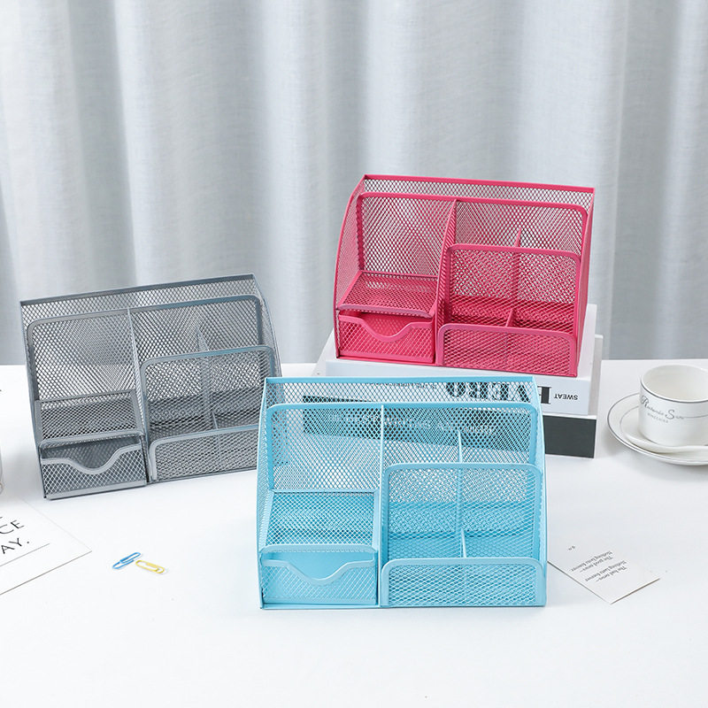 Wielokomorowy metalowy organiz – Home Office Desk With Drawers recenzja i cena