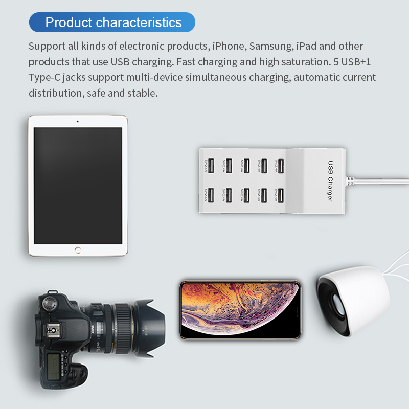 Hub USB z 10 portami, szybka ł – Home Office In Uk recenzja i cena