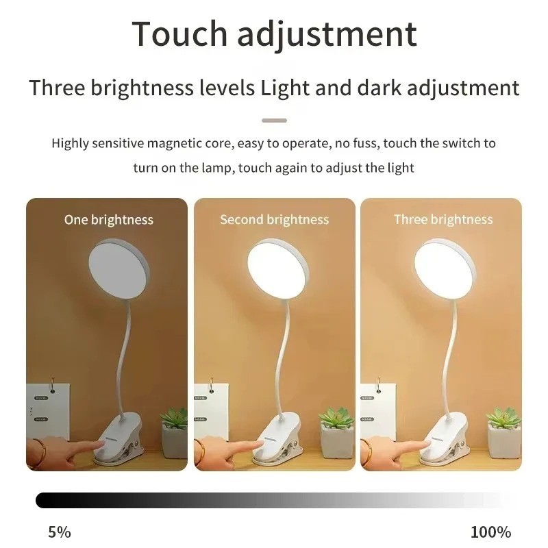 Przenośna, ładowana przez USB  – Desk Lamp Led recenzja i cena
