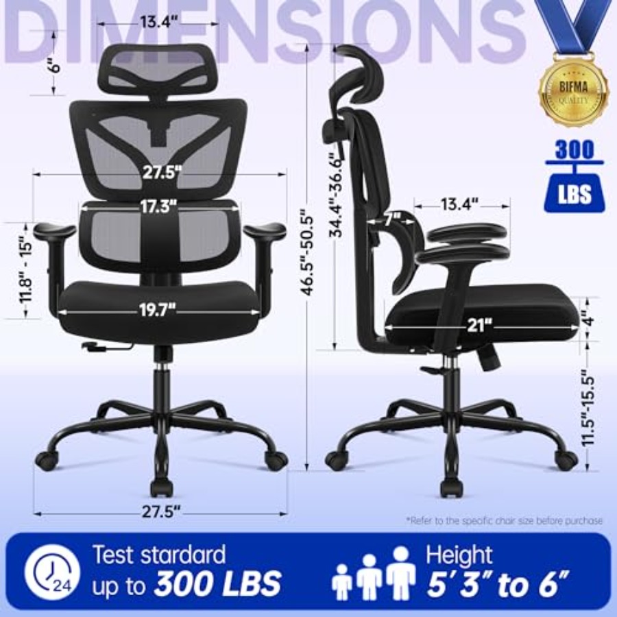 Ergonomiczne krzesło biurowe,  – Ergonomic Office Chair recenzja i cena