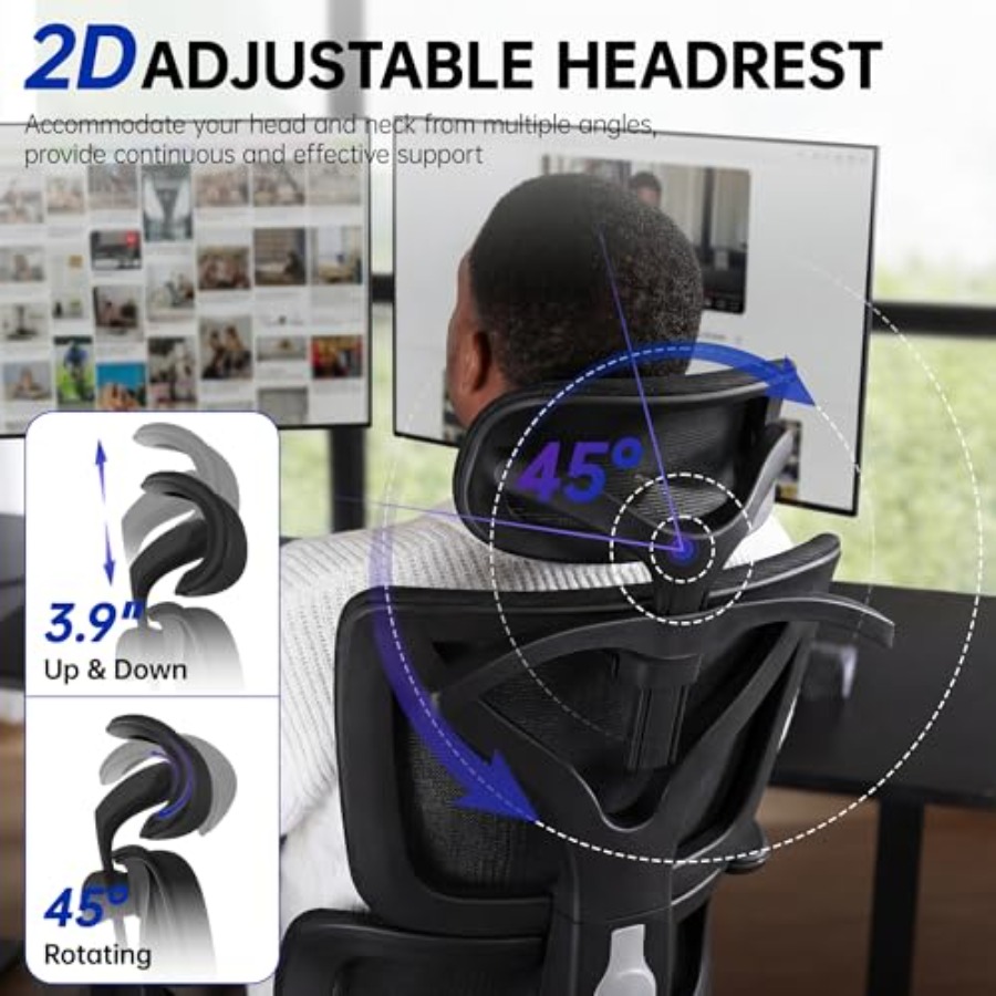Ergonomiczne krzesło biurowe,  – Ergonomic Office Chair recenzja i cena