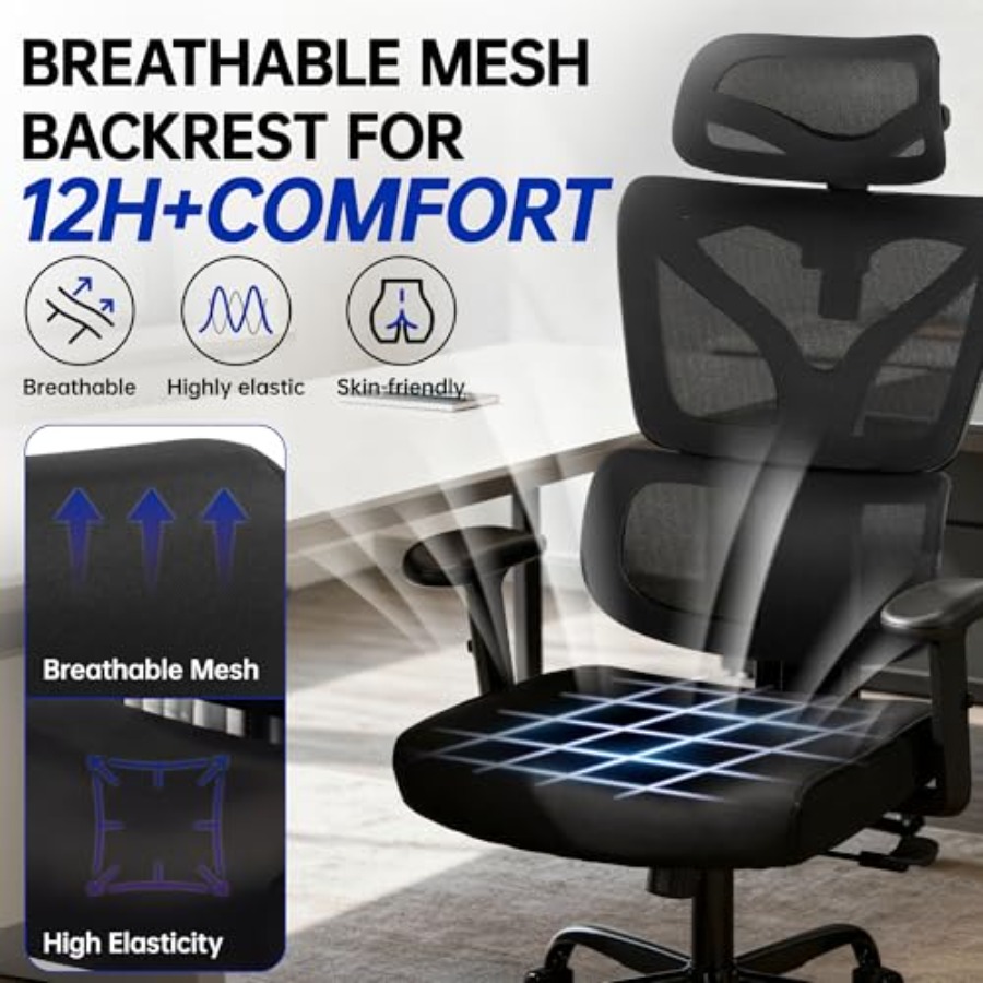 Ergonomiczne krzesło biurowe,  – Ergonomic Office Chair recenzja i cena