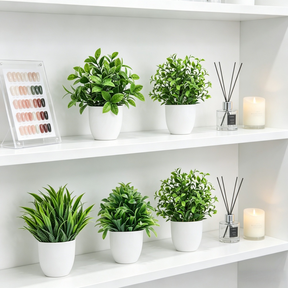 4 szt./zestaw Mini Sztuczne Ro – Plant Desk Mini recenzja i cena