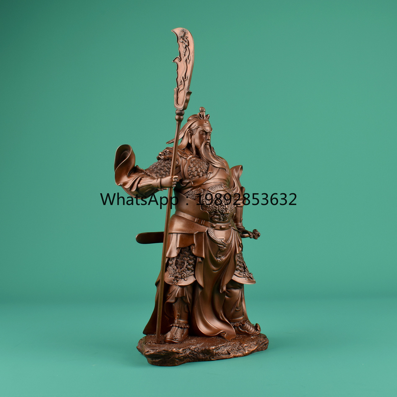 Figurka Guan Gong ze stali mie – Home Office Ye recenzja i cena