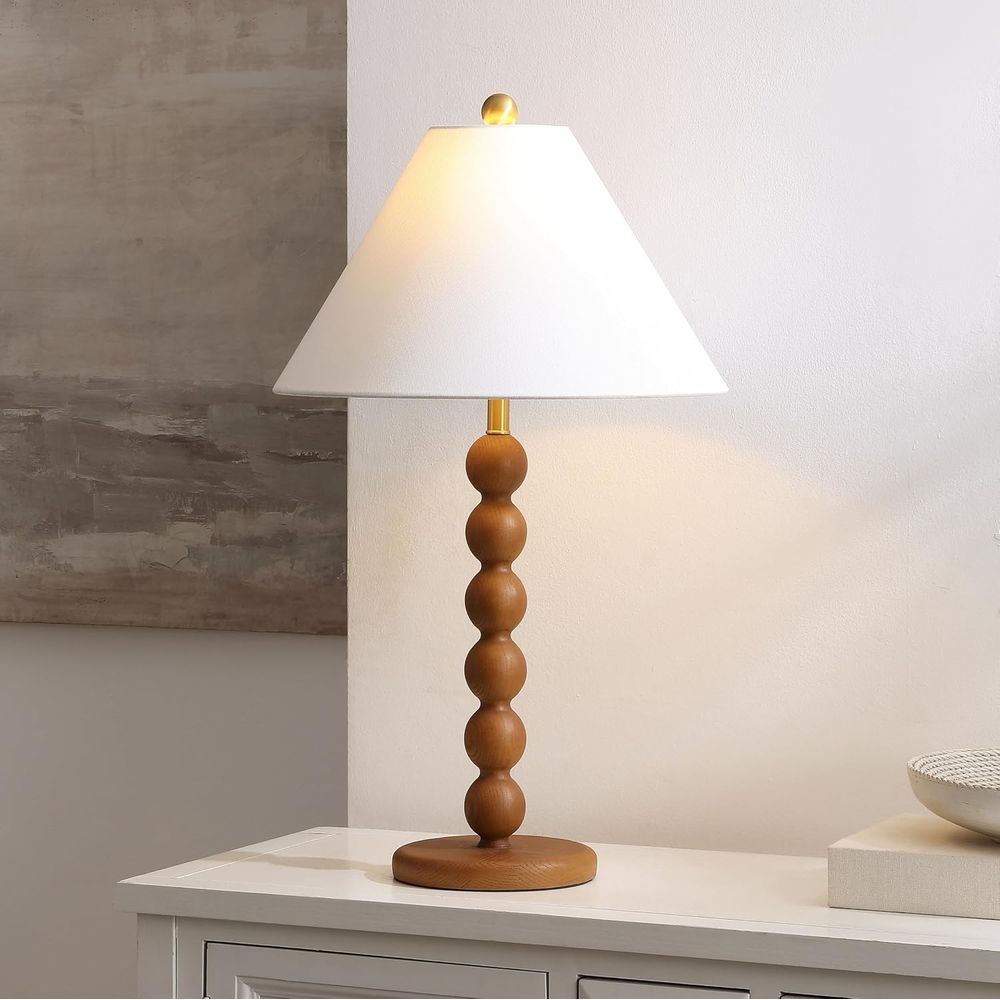 Naturalna brązowa lampa stołow – Desk Lamp Led recenzja i cena