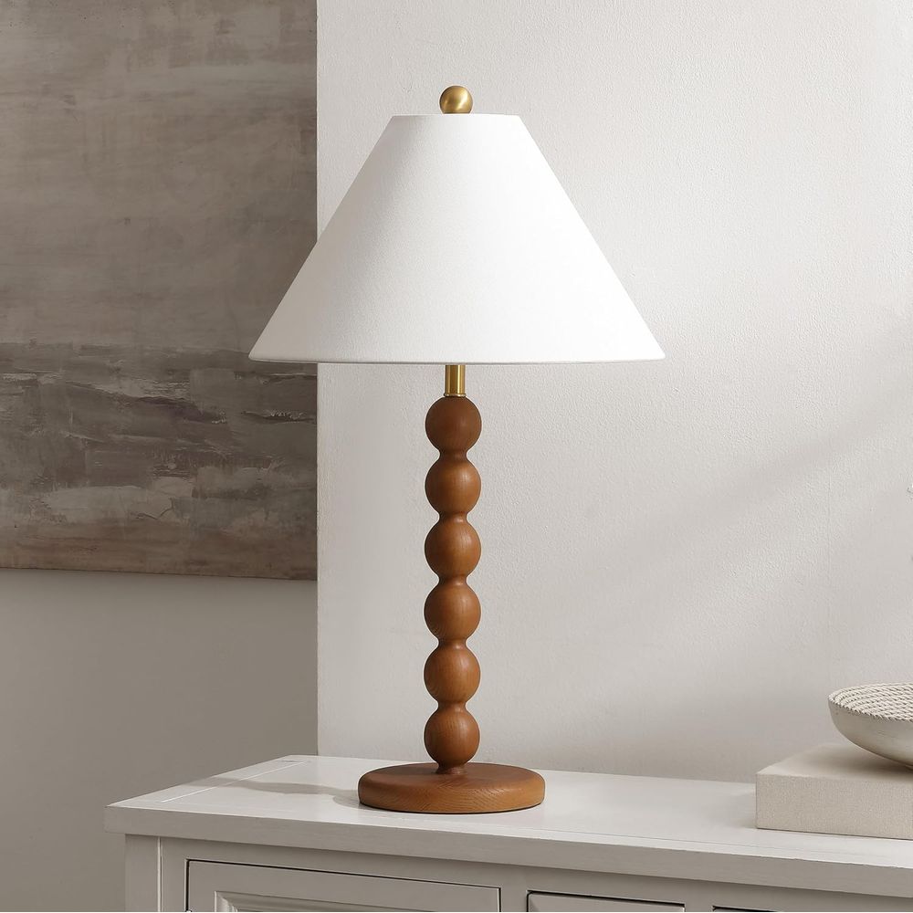 Naturalna brązowa lampa stołow – Desk Lamp Led recenzja i cena