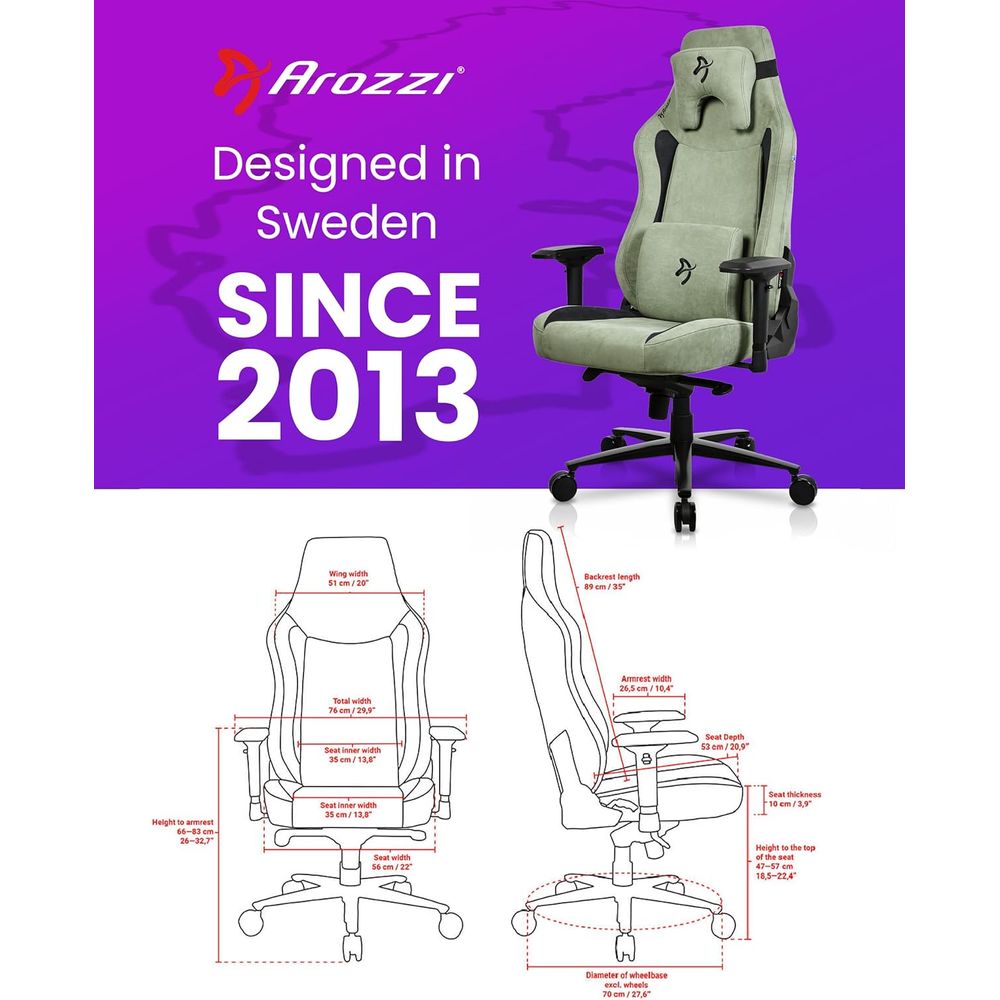 Duże, ergonomiczne krzesło gam – Ergonomic Office Chair recenzja i cena