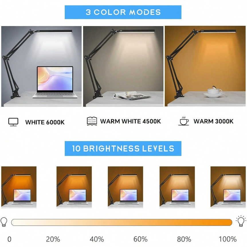 Lampa biurkowa LED do domu, cz – Desk Lamp Led recenzja i cena