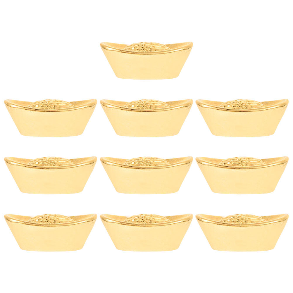 10 szt. Mini Ingot Decor Chińs – Home Office Layout recenzja i cena