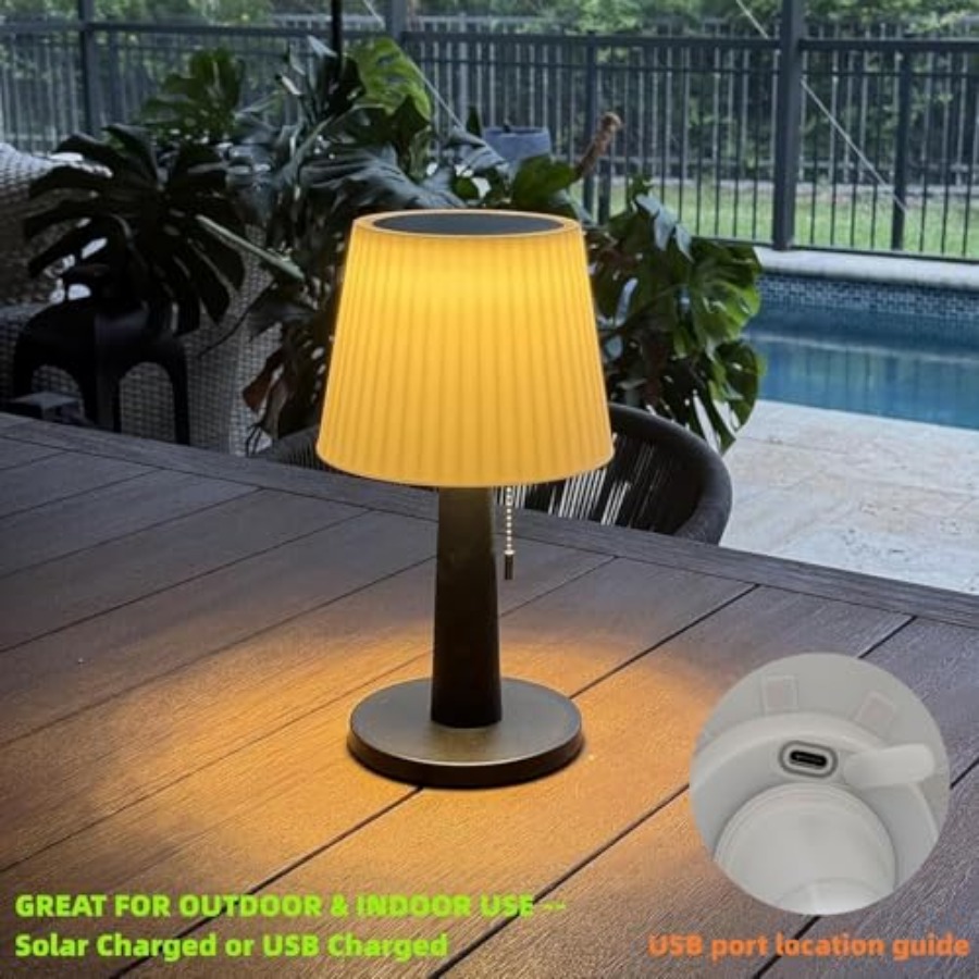 Solarna lampa stołowa do użytk – Desk Lamp Led recenzja i cena